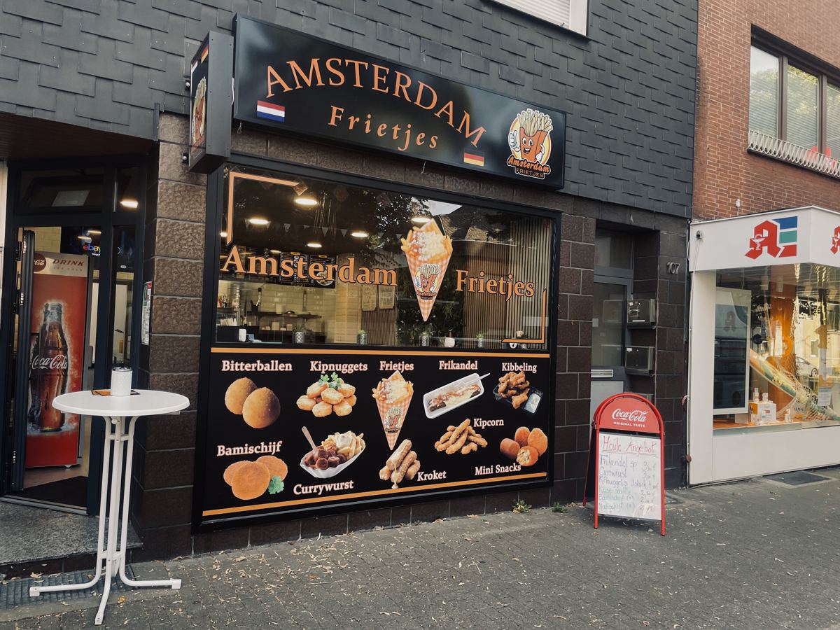 Amsterdam Frietjes Laden von außen